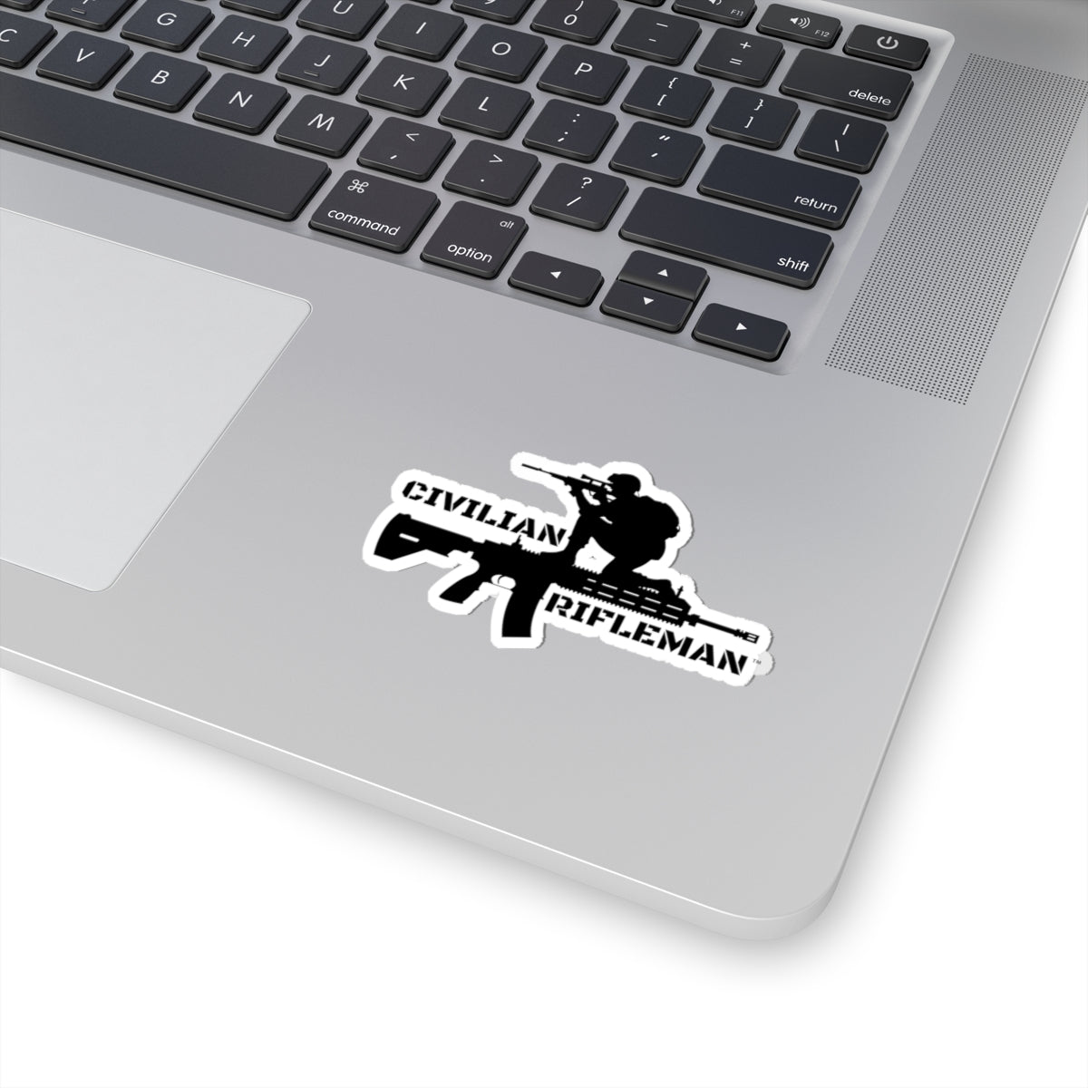 Civilian Rifleman Stickers | Decals for Gun Enthusiasts, Laptop Decor, Military Style, Gift for Hunters, Outdoor Accessories