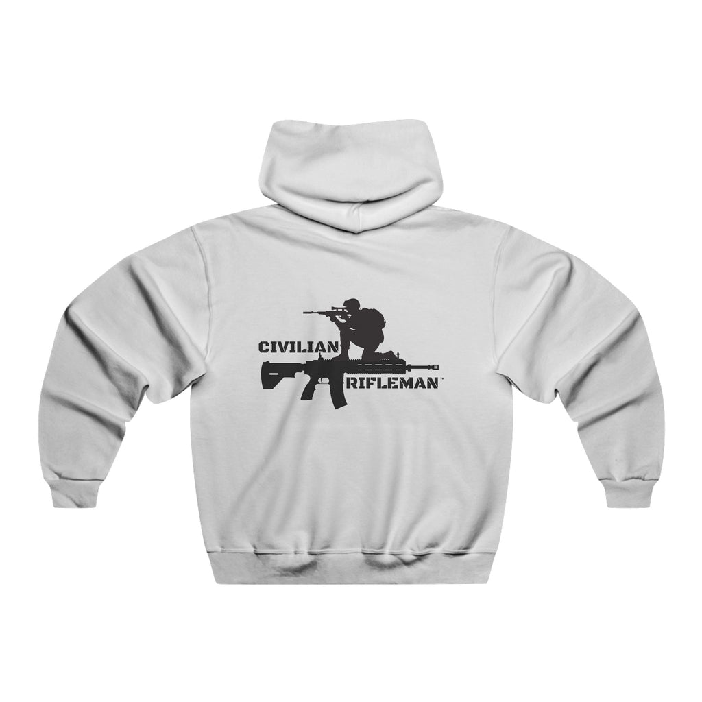 Civilian Rifleman Hoodie — Tactical Shooter Graphic Hooded Sweatshirt
