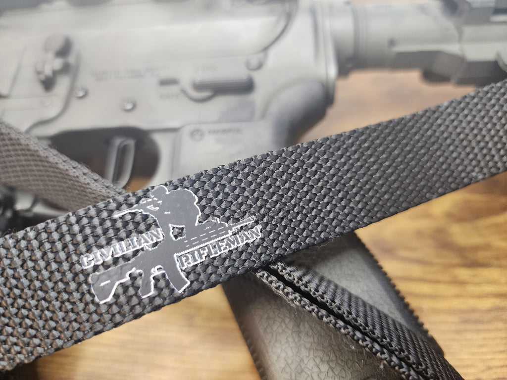 Quick Detach Two Point Tactical Rifle Sling - Black