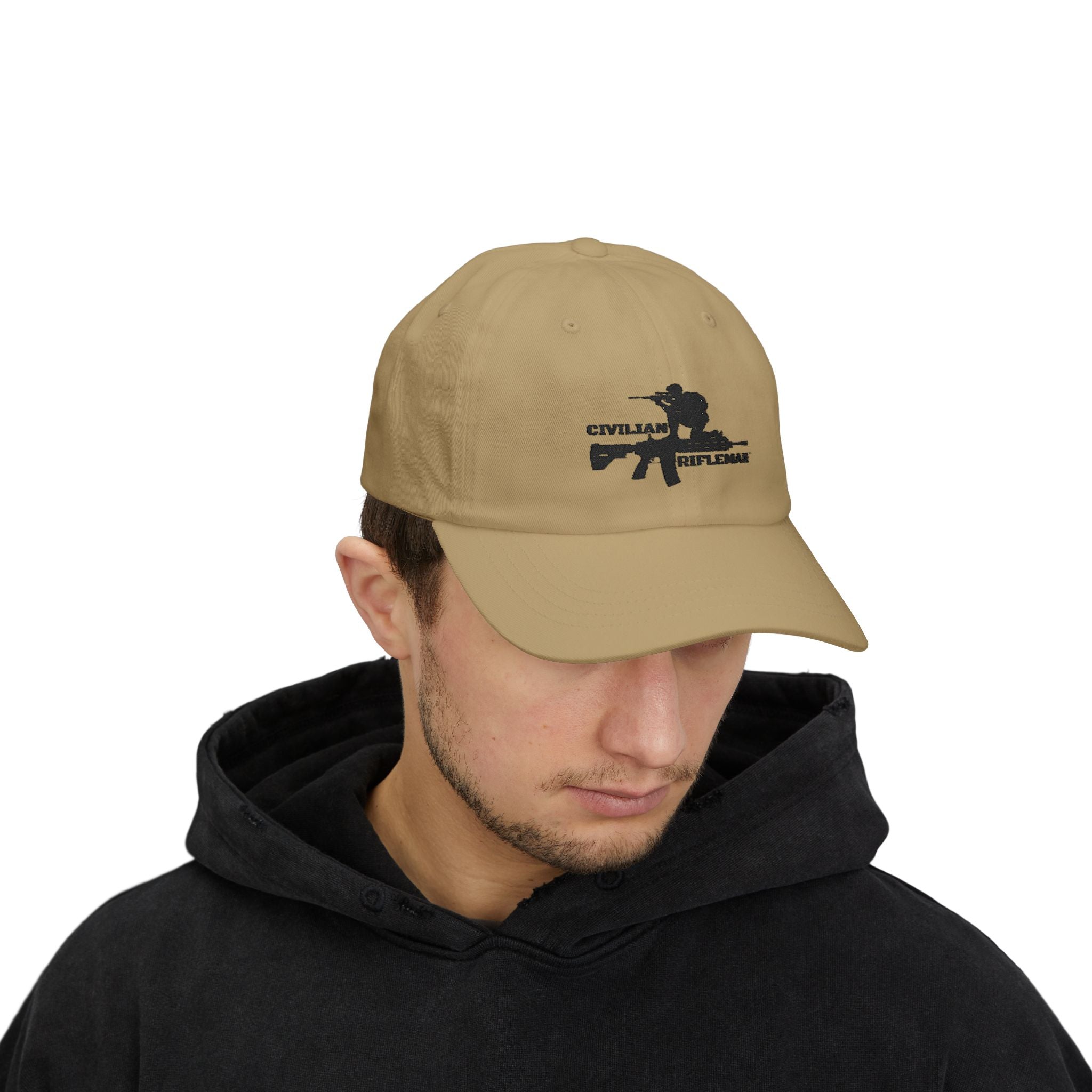 Civilian Rifleman Embroidered Dad Cap — Tactical Hunting Hat