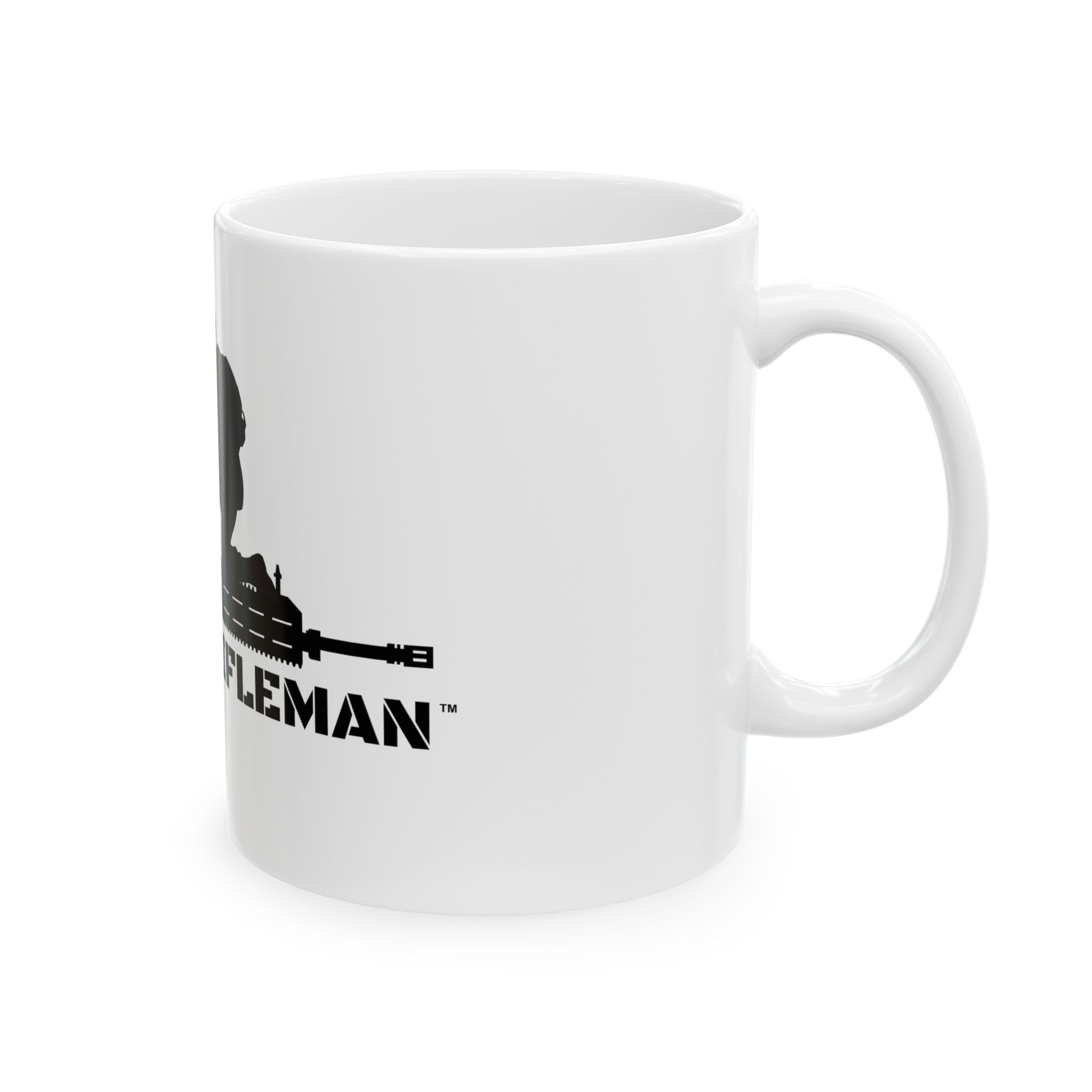 Civilian Rifleman Ceramic Mug — Tactical Sniper Coffee Cup (11oz & 15oz)