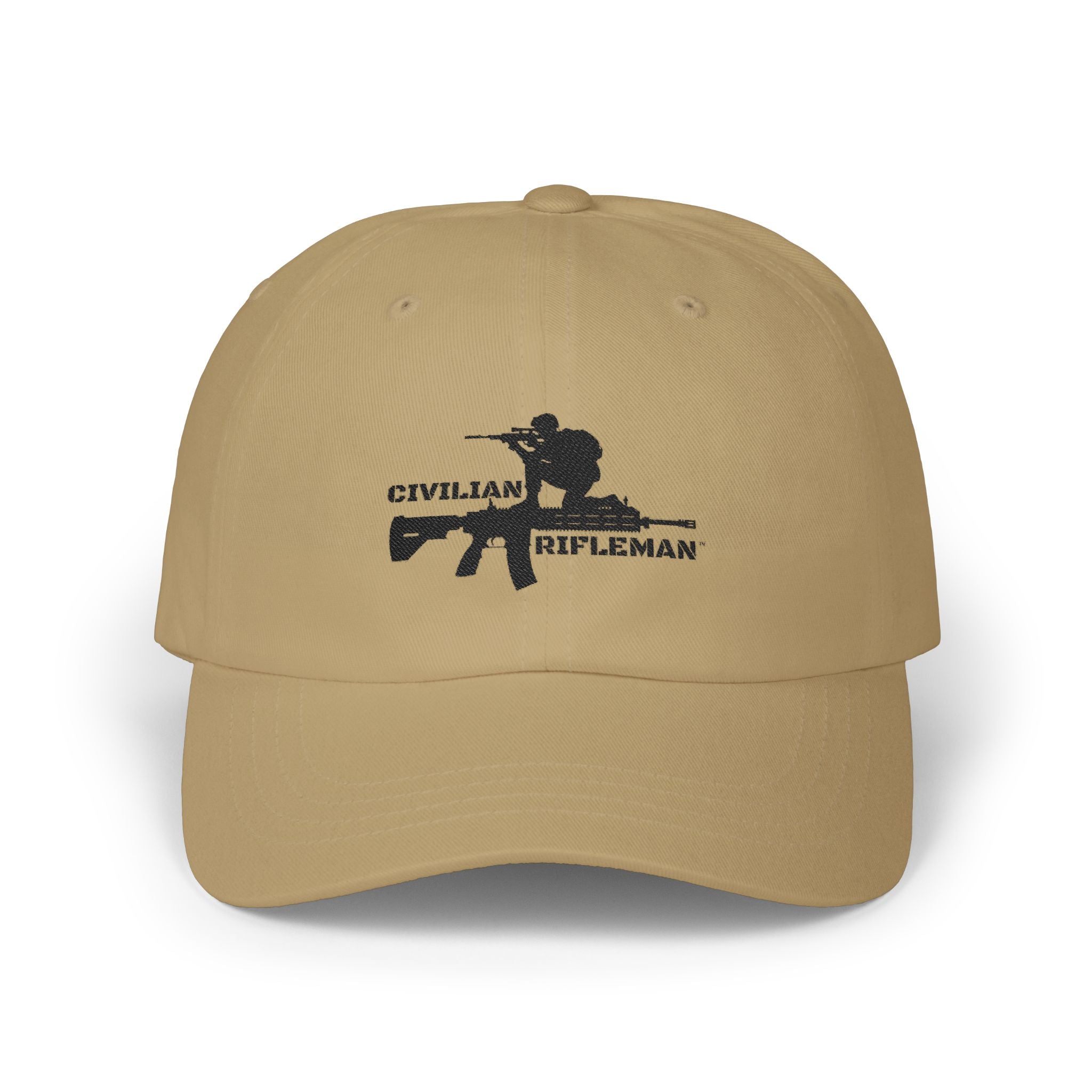 Civilian Rifleman Embroidered Dad Cap — Tactical Hunting Hat