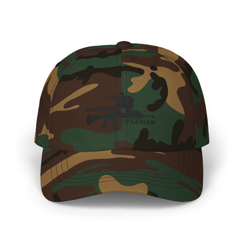 Civilian Rifleman Embroidered Dad Cap — Tactical Hunting Hat